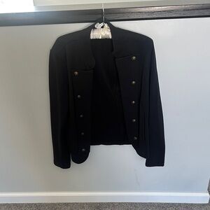 Tommy Hilfiger Black Blazer with Gold Buttons